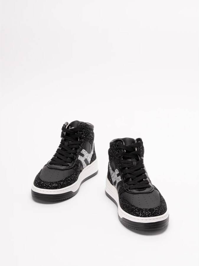 Hogan Stijlvolle H630 Sneakers voor Dames Zwart Dames