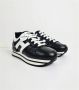 Hogan Casual Stijl Leren Sneakers met Gedurfde 4cm Zool Black Dames - Thumbnail 3