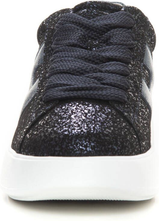 Hogan Glitter Sneakers met Verwijderbare Binnenzool Zwart Dames - Foto 2