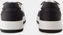 Hogan Leren Sneakers Twee-Tone Bovenwerk Zwart Wit Black Heren - Thumbnail 3