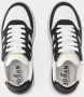Hogan Leren Sneakers Twee-Tone Bovenwerk Zwart Wit Black Heren - Thumbnail 4