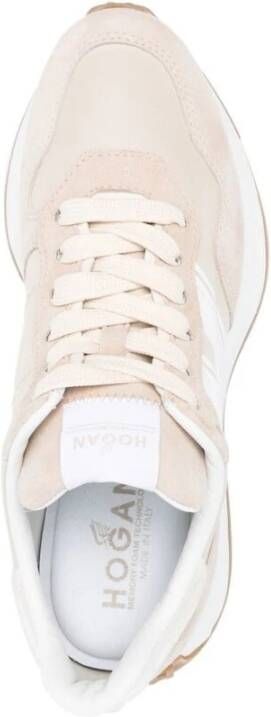 Hogan H641 Sneakers Beige Dames