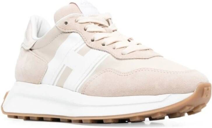 Hogan H641 Sneakers Beige Dames