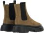 Hogan Stijlvolle Beige Enkellaarzen Aw23 - Thumbnail 2