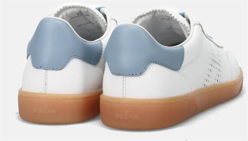 Hogan Stijlvolle Dames Leren Sneakers White Dames