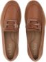 Hogan Stijlvolle Bruine Leren Platte Schoenen Brown Dames - Thumbnail 2