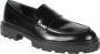 Hogan Stijlvolle Loafers voor Mannen Black Heren - Thumbnail 2