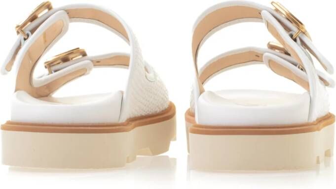 Hogan Stijlvolle Sandaal White Dames
