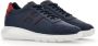 Hogan Blauw en Rood Interactieve Leren Sneaker Blue Heren - Thumbnail 3
