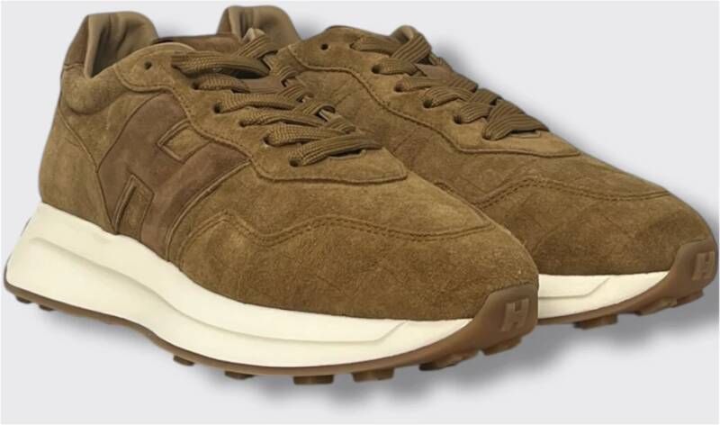 Hogan Stijlvolle Sneakers met H Patch Detail