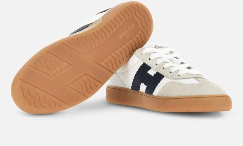 Hogan Stijlvolle Sneakers met Retro en Hedendaags Ontwerp Wit Heren