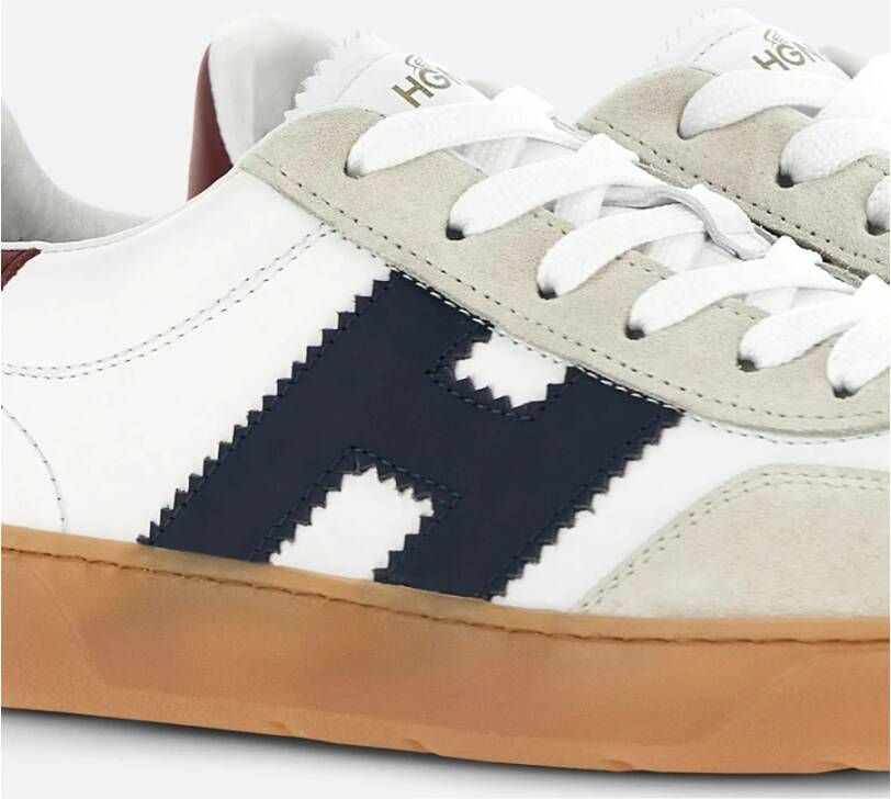 Hogan Stijlvolle Sneakers met Retro en Hedendaags Ontwerp Wit Heren