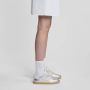 HOGAN Lage Sneakers Dames Cool Allacciato Maat: 38 Materiaal: Leer Kleur: Zilver - Thumbnail 4