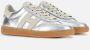 HOGAN Lage Sneakers Dames Cool Allacciato Maat: 38 Materiaal: Leer Kleur: Zilver - Thumbnail 5