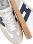 Hogan Logo-Print Leren Sneakers Blue Heren - Thumbnail 14