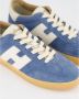 HOGAN Lage Sneakers Dames Cool Allacciato Maat: 38 Materiaal: Suède Kleur: Blauw - Thumbnail 9