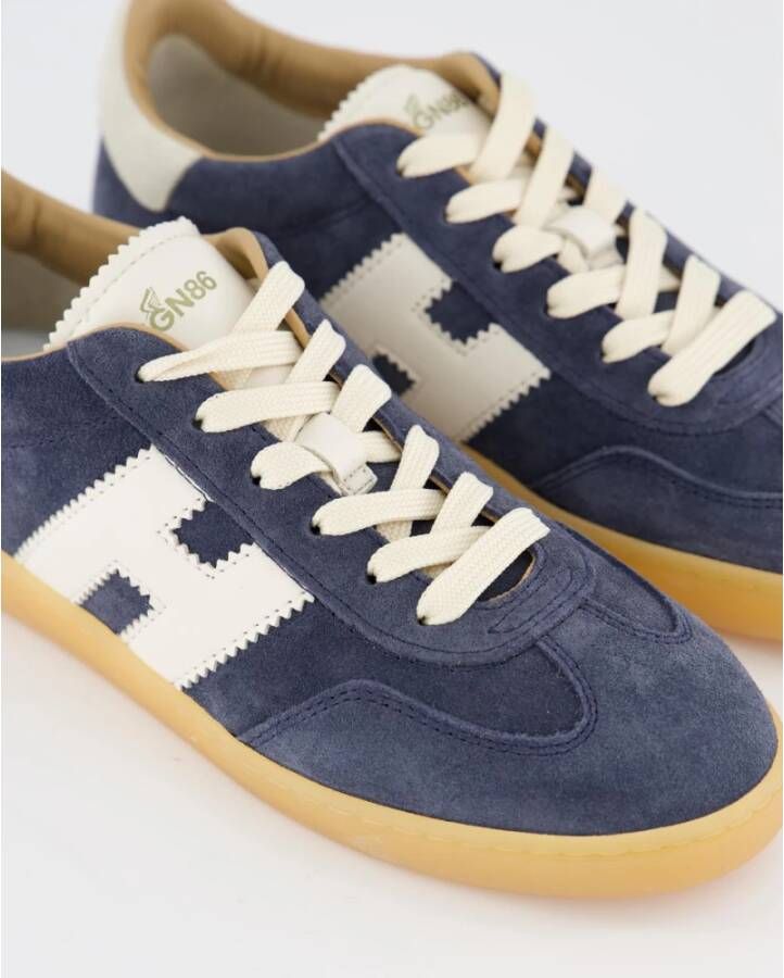 Hogan Stoere Veterschoenen voor Dames Blue Dames