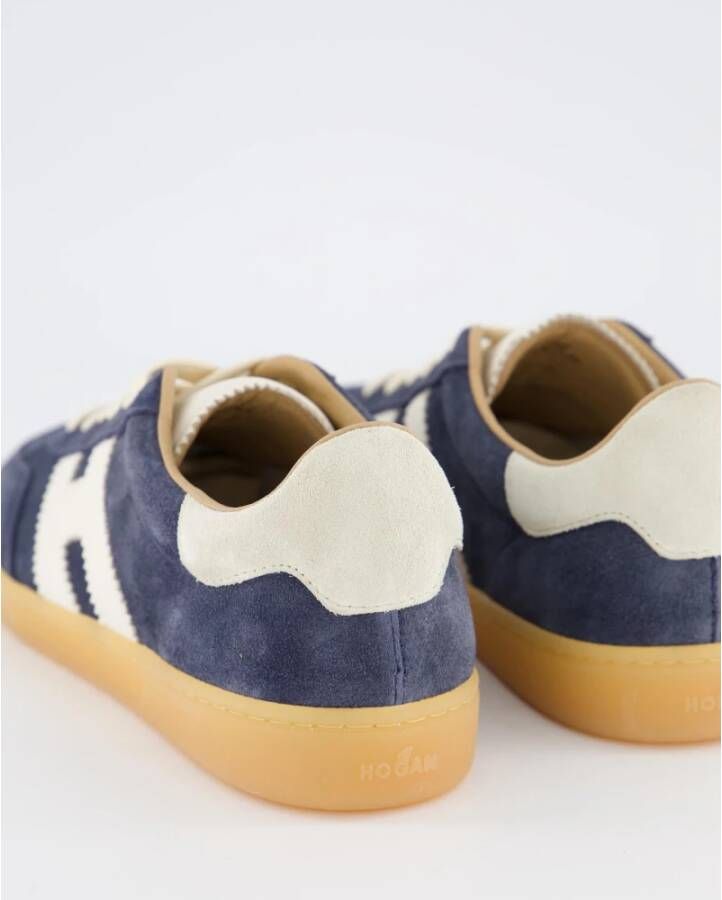 Hogan Stoere Veterschoenen voor Dames Blue Dames