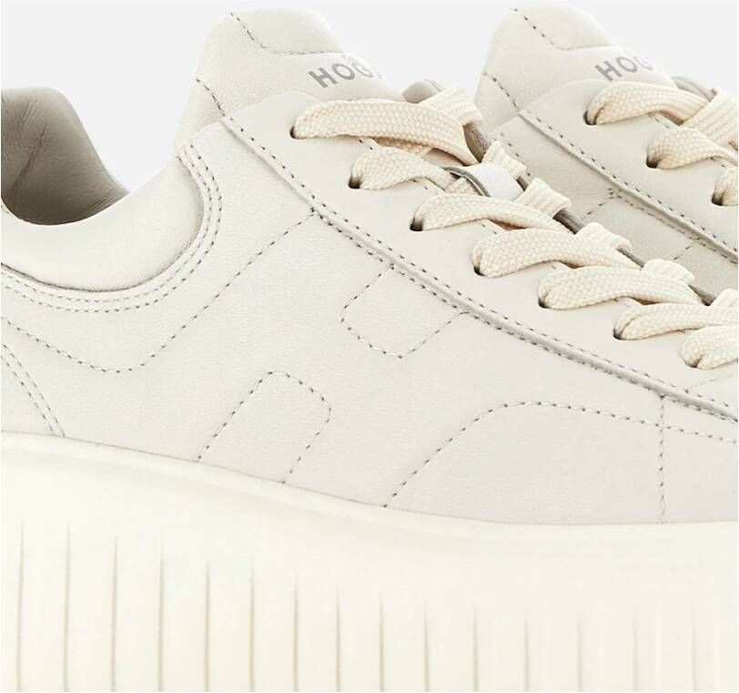 Hogan Streepjes Leren Sneakers