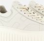 HOGAN Lage Sneakers Dames H-stripes Allacciato Maat: 39 Materiaal: Leer Kleur: Wit - Thumbnail 4