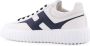 Hogan Witte Leren Sneakers met Side-H Detail White Heren - Thumbnail 3