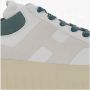 Hogan Strepen Leren Sneakers Ronde Neus - Thumbnail 2