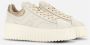 Hogan Strepen Sneakers Ivoor Metallic Nappa Beige Dames - Thumbnail 3