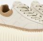Hogan Strepen Sneakers Ivoor Nappa Suède - Thumbnail 9