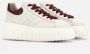 Hogan Strepen Sneakers Ivoor Sportief Veelzijdige Lijnen Beige Dames - Thumbnail 9