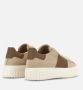 Hogan Strepen Suède Sneakers Beige - Thumbnail 2