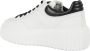 Hogan Strepen Veterschoenen Zwart Wit - Thumbnail 2