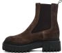 Hogan Suède Chelsea Enkellaarzen Bruin - Thumbnail 2