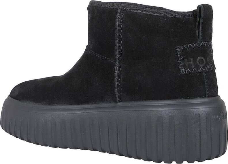 Hogan Suède Laars met Shearling Voering