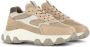 Hogan Suede Panel Sneakers Beige Dames - Thumbnail 3
