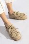 Hogan Suède schoenen Beige Dames - Thumbnail 2