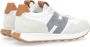 Hogan Suede Sneaker in wit en beige Multicolor Heren - Thumbnail 4