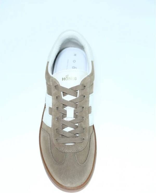 Hogan Suède sneaker met memory foam zool