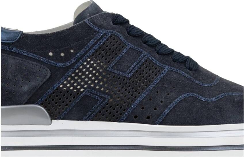 Hogan Suède Veterschoenen voor Dames