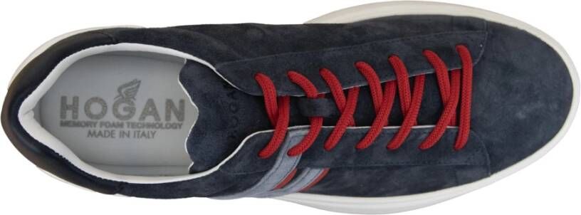Hogan Suède Veterschoenen voor Heren Multicolor Heren