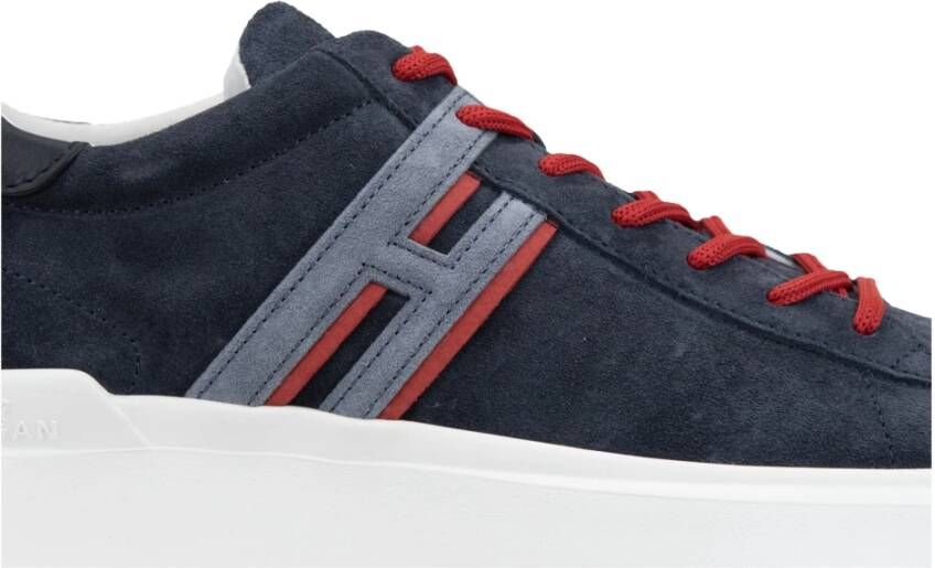 Hogan Suède Veterschoenen voor Heren Multicolor Heren
