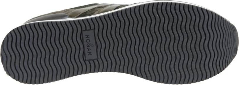 Hogan Suède Vetersneakers voor Dames Multicolor Dames