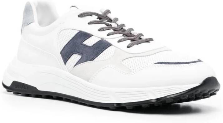 Hogan Traditionele Witte Sneakers Multicolor Heren