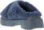 Hogan Urban Style Faux Fur Sandal Blue Dames - Thumbnail 3