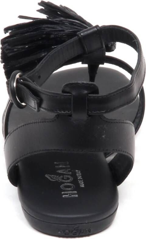 Hogan Valencia Sandal Schoen Raffia Nappa