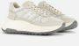 Hogan Beige Leren Sneakers Ronde Neus Beige Dames - Thumbnail 4