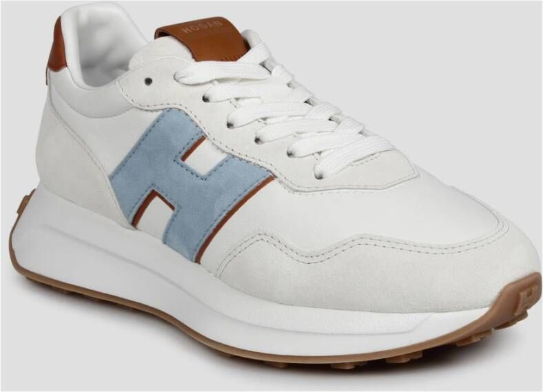 Hogan Veters H Patch Sneakers White Dames