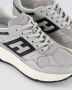HOGAN Sneakers Dames Met Mesh Sneaker Maat: 41 Materiaal: Leer Kleur: Zilver - Thumbnail 7
