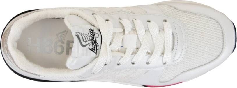 Hogan Veterschoenen voor dames met glitter Multicolor Dames