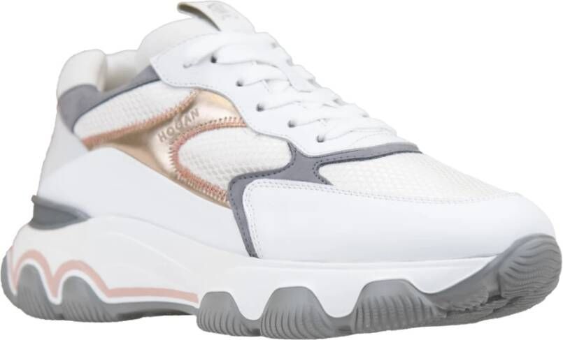 Hogan Veterschoenen voor dames van leer en suède Multicolor Dames