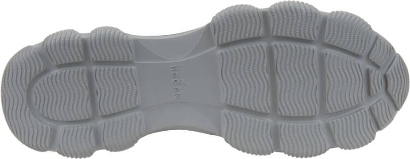 Hogan Veterschoenen voor dames van leer en suède Multicolor Dames
